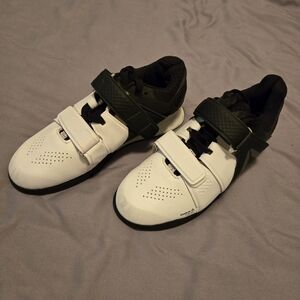 Nike White and Black Training Shoes